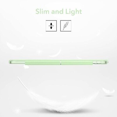 SaharaCase ESR Folio Case for Apple iPad Pro 11" (2nd, 3rd, and 4th Gen 2020-2022), Lemon Lime (TB00005)