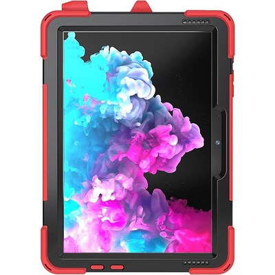 SaharaCase Protection Hand Strap Series Case for Microsoft Surface Go 3, Red (TB00166)