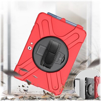 SaharaCase Protection Hand Strap Series Case for Microsoft Surface Go 3, Red (TB00166)