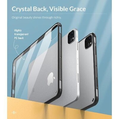 SaharaCase Hard Shell Case for Apple iPad Pro 11" (2nd, 3rd, and 4th Gen 2020-2022), Black (TB00010)