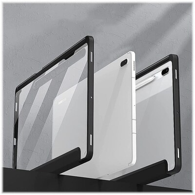 SaharaCase Folio Case for Samsung Galaxy Tab S8 Ultra, Clear/Black (TB00223)
