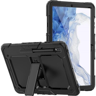 SaharaCase Defence Series Case for Samsung Galaxy Tab S8+, Black (TB00220)