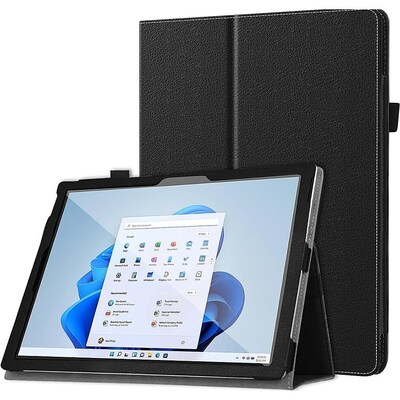 SaharaCase Bi-Fold Folio Case for Microsoft Surface Pro 8, Black (TB00174)