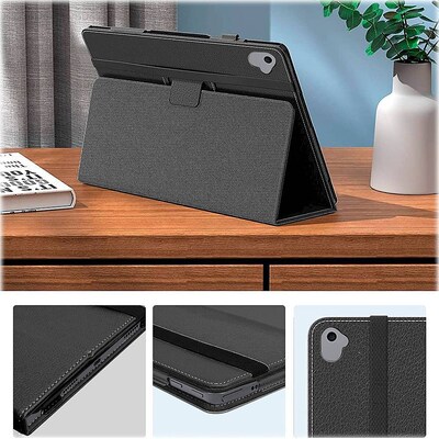 SaharaCase Bi-Fold Folio Case for Apple iPad 10.2" (9th Generation 2021), Black (TB00065)