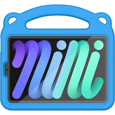 SaharaCase Teddy Bear KidProof Case for Apple iPad mini A17 Pro & 6th Generation 2021, Blue (TB00059)