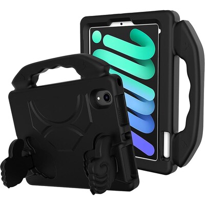 SaharaCase YES! Series KidProof Case for Apple iPad mini A17 Pro & 6th Generation 2021, Black (TB00057)