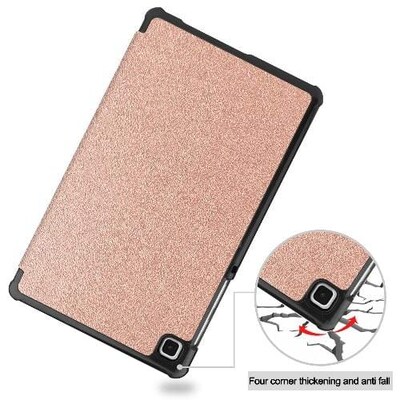 SaharaCase Tri-Fold Folio Case for Samsung Galaxy Tab A7 Lite, Rose Gold (TB00125)