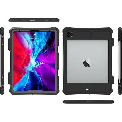 SaharaCase Waterproof Case for Apple iPad Pro 11" (3rd Generation 2021), Black (TB00022)