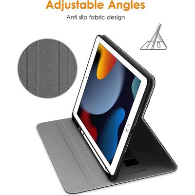 SaharaCase Case for Apple iPad 10.2" (7th, 8th, & 9th Gen 2021), Black (TB00069)