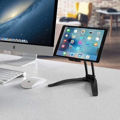 SaharaCase Stand Mount for Most Cell Phones and Tablets, Black (TB00090)