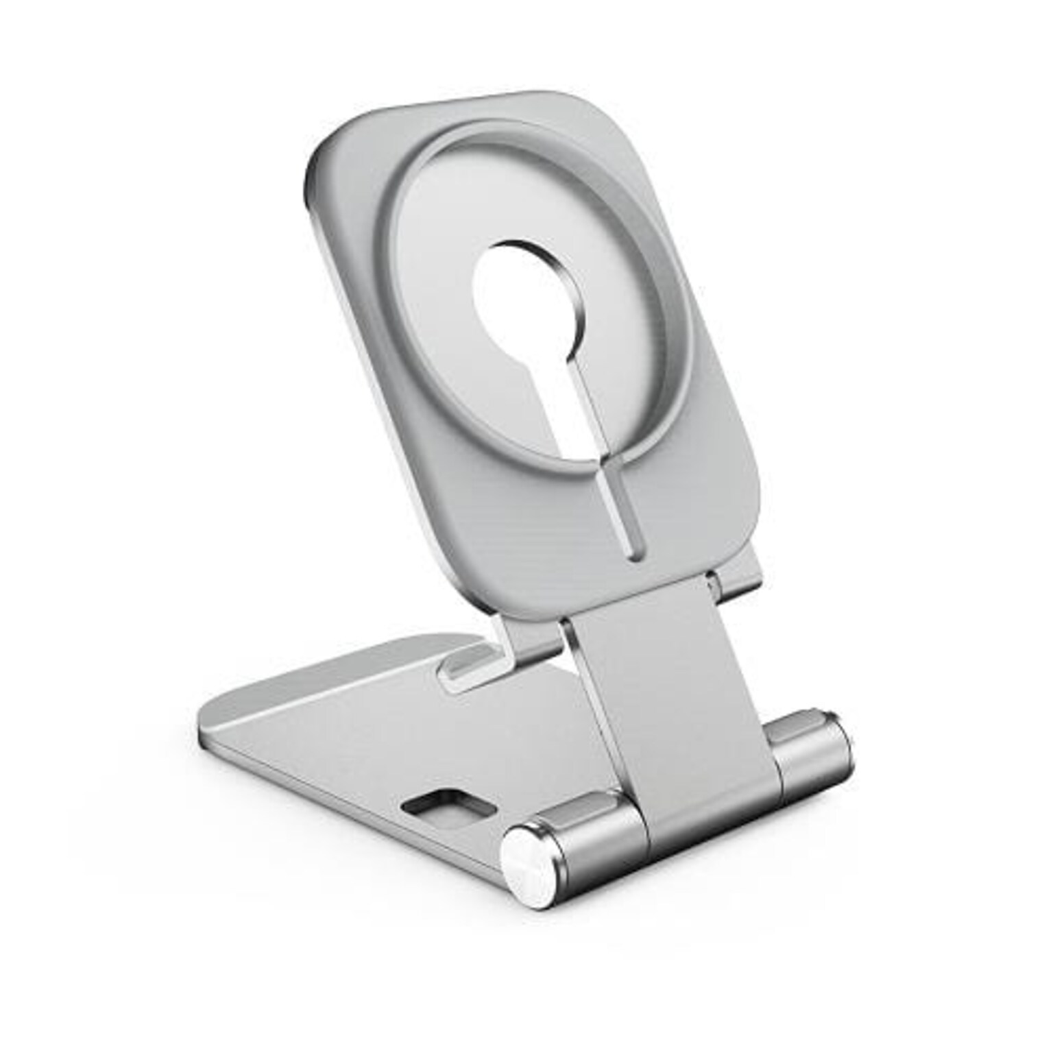 SaharaCase Stand Compatible with MagSafe for Most Cell Phones, Silver (TB00095)