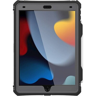 SaharaCase Water-Resistant Case for Apple iPad 10.2" (9th Generation 2021), Black (TB00084)