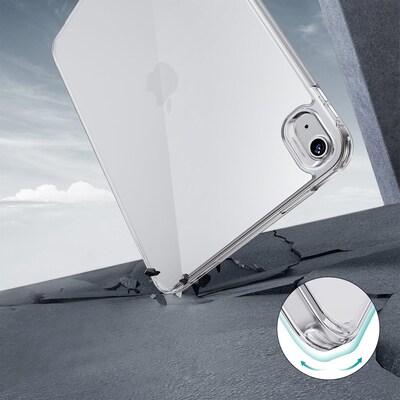 SaharaCase Hybrid Flex Hard Shell Case for iPad 11'' (A16) and iPad 10.9" (10th Gen), Clear (TB00275)