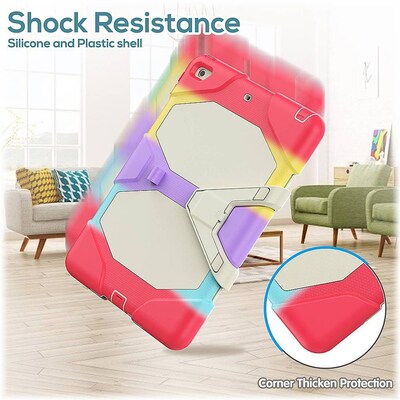 SaharaCase Splash Series Case for Apple iPad 10.2" (7th, 8th and 9th Gen 2021), Red (TB00076)