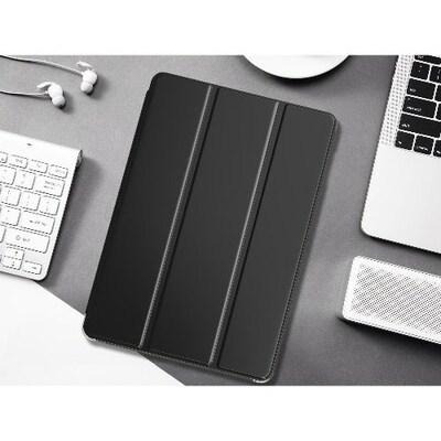 SaharaCase Tri-Fold Folio Case for Amazon Fire HD 10 (2021), Black (TB00120)