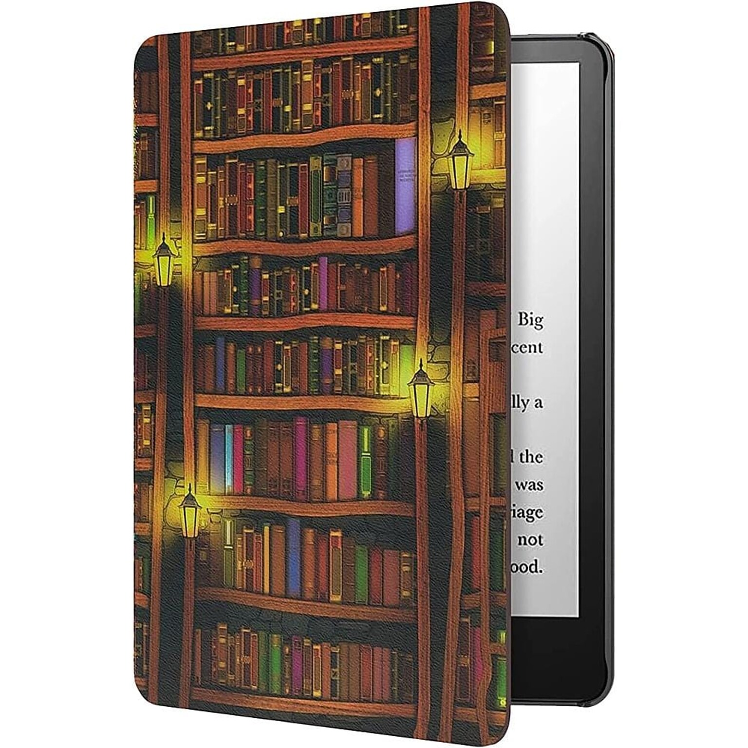 SaharaCase Folio Case for Amazon Kindle Paperwhite (11th Generation, 2021-2023 Release), Brown (TB00193)