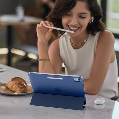 SaharaCase AirShield Boost Folio Case for iPad 11'' (A16) and iPad 10.9" (10th Gen), Blue (TB00269)