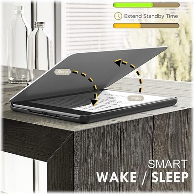 SaharaCase Folio Case for Amazon Kindle Paperwhite (11th Generation, 2021-2023 Release), White/Pink (TB00192)