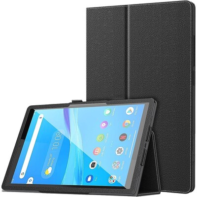 SaharaCase Bi-Fold Folio Case for Lenovo Tab M7 (3rd Gen), Black (TB00149)