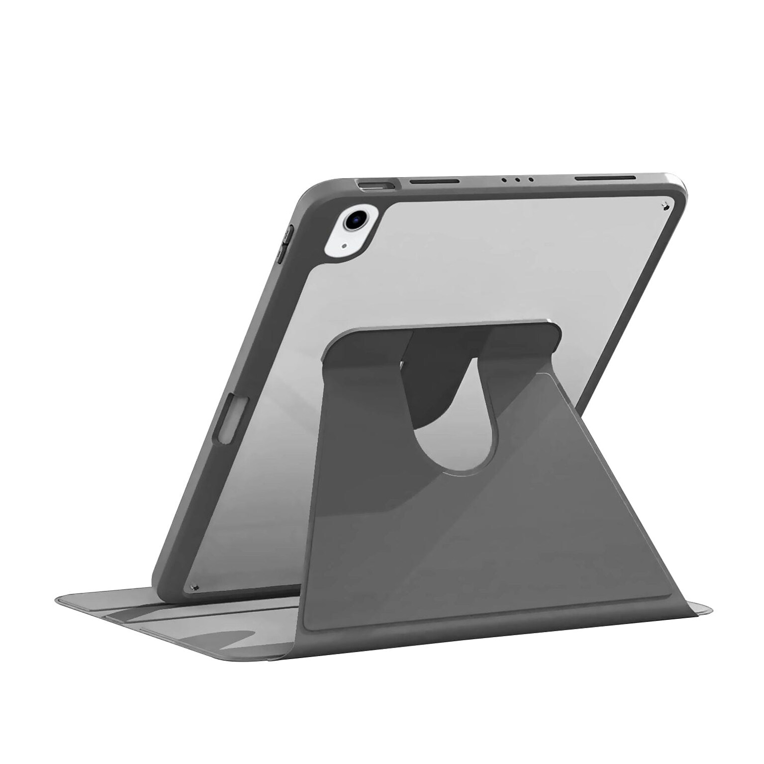 SaharaCase Rotating Folio Case for iPad 11 (A16) and iPad 10.9 (10th Gen) , Dark Gray (TB00272)