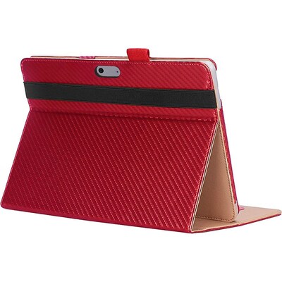 SaharaCase Bi-Fold Folio Case for Microsoft Surface Go 3, Red (TB00168)