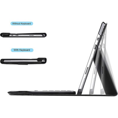 SaharaCase Keyboard Case for Microsoft Surface Pro X (2021), Black (TB00183)