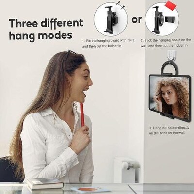 SaharaCase Holder Mount for Most Cell Phones and Tablets, Black (TB00100)