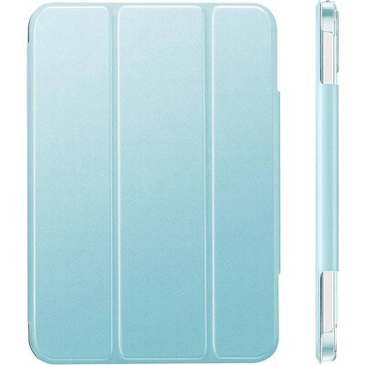 SaharaCase ESR Folio Case for Apple iPad mini A17 Pro & 6th Generation 2021, Aqua (TB00043)