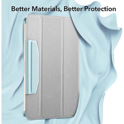 SaharaCase ESR Folio Case for Apple iPad mini A17 Pro & 6th Generation 2021, Aqua (TB00043)