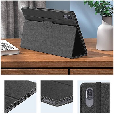 SaharaCase Folio Case for Lenovo Tab P11, Black (TB00144)