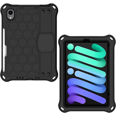 SaharaCase DualShock Series Case for Apple iPad mini A17 Pro & 6th Generation 2021, Black (TB00053)