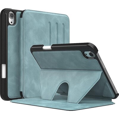 SaharaCase Multi-Angle Case for Apple iPad mini A17 Pro & 6th Generation 2021, Aqua (TB00046)