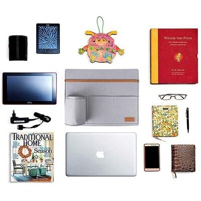 SaharaCase Sofa Storage Bag for Most Cell Phones and Tablets, Gray (TB00105)