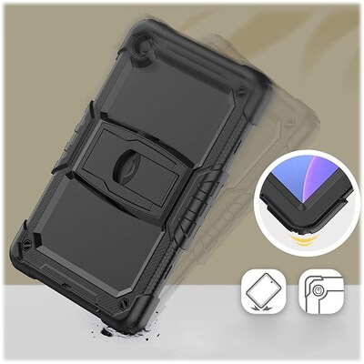 SaharaCase Defense Series Case for Lenovo Tab M10 Plus (3rd Gen), Black (TB00267)