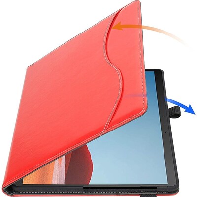 SaharaCase Business Series Folio Case for Microsoft Surface Pro X, Red (TB00182)