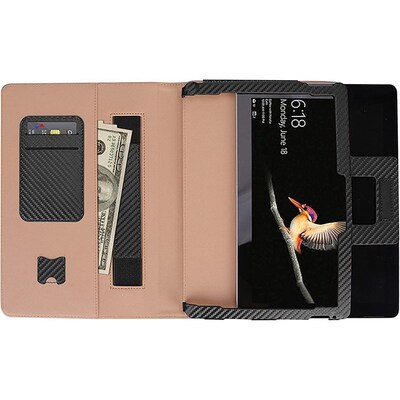 SaharaCase Bi-Fold Folio Case for Microsoft Surface Go 3, Black (TB00167)