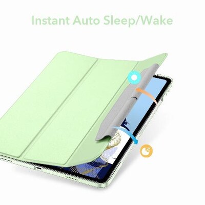 SaharaCase ESR Folio Case for Apple iPad Pro 11" (2nd, 3rd, and 4th Gen 2020-2022), Lemon Lime (TB00005)