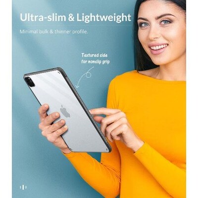 SaharaCase Hard Shell Case for Apple iPad Pro 11" (2nd, 3rd, and 4th Gen 2020-2022), Black (TB00010)