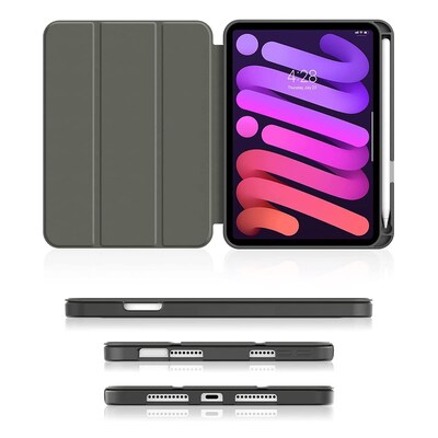 SaharaCase Folio Case for Apple iPad mini A17 Pro & 6th Generation 2021, Purple Marble (TB00050)