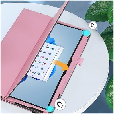 SaharaCase Bi-Fold Folio Case for Microsoft Surface Pro 8, Pink (TB00175)
