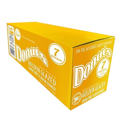 Golden Dough Glazed Donut, 2.7 oz, 7/Box (307-00372)