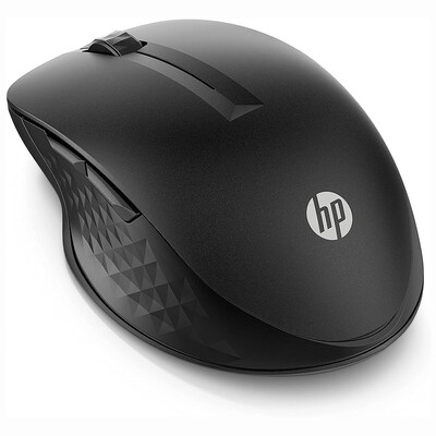 HP 430 Wireless Ergonomic Optical USB Mouse, Jet Black (3B4Q2AA#ABL)