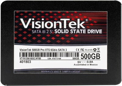 VisionTek PRO XTS 901294 500GB SATA/600 Internal Solid State Drive