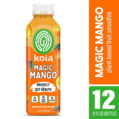 Koia Magic Mango Smothie, 12 Oz, 12 Ct.