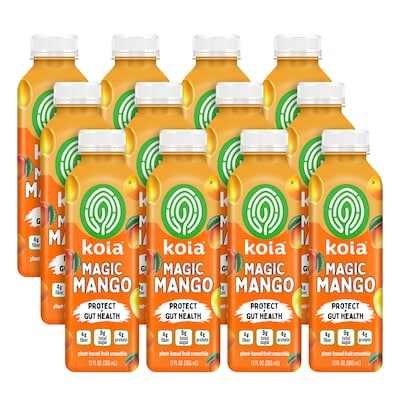 Koia Magic Mango Smothie, 12 Oz, 12 Ct.