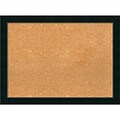 Amanti Art Framed Cork Board Large Corvino Black 31 x 23 Frame Black (DSW3979220)