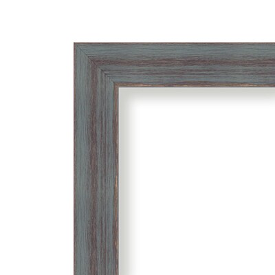 Amanti Art Framed Cork Board Large Dixie Grey Rustic 30 x 22 Frame Grey (DSW3980597)