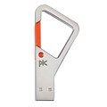 PK Paris Klip Series 32GB 960 Mbps Read/160 Mbps Write USB Flash Drive, Silver (100113)