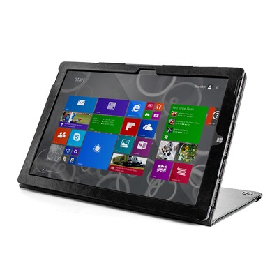 Vangoddy Leather Portfolio Case for New Microsoft Surface Pro, Black