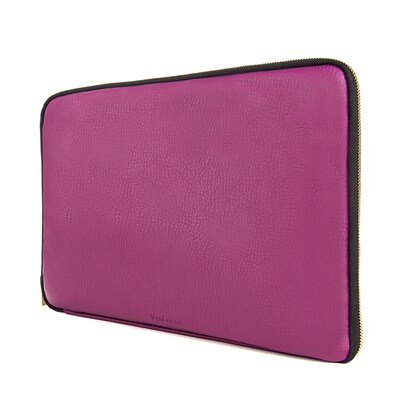 Vangoddy PU Leather Sleeve Case for 13.3 Inch Laptop, Purple (PT_NBKLEA923_HP)
